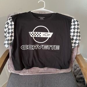 Chemistry Black and White Corvette Tee